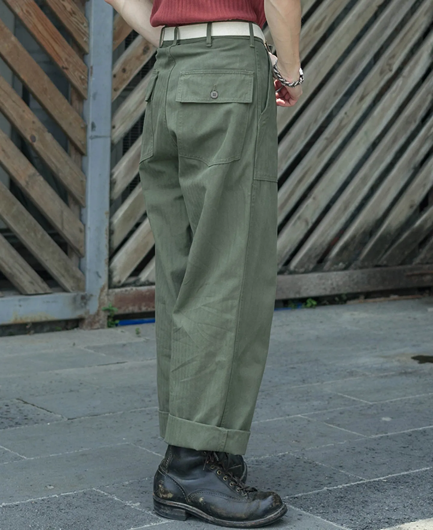 1947 1st 838A OD7 Utility Fatigue Pants