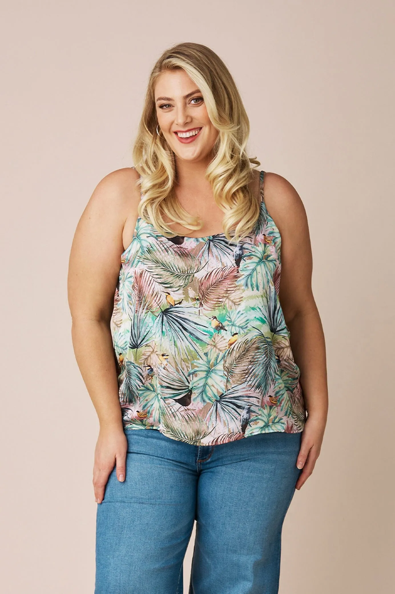 Ana Camisole Top Kalea Print