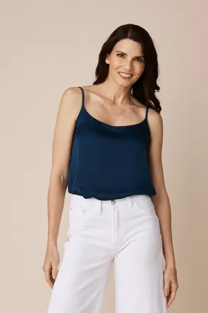 Ana Camisole Top Navy