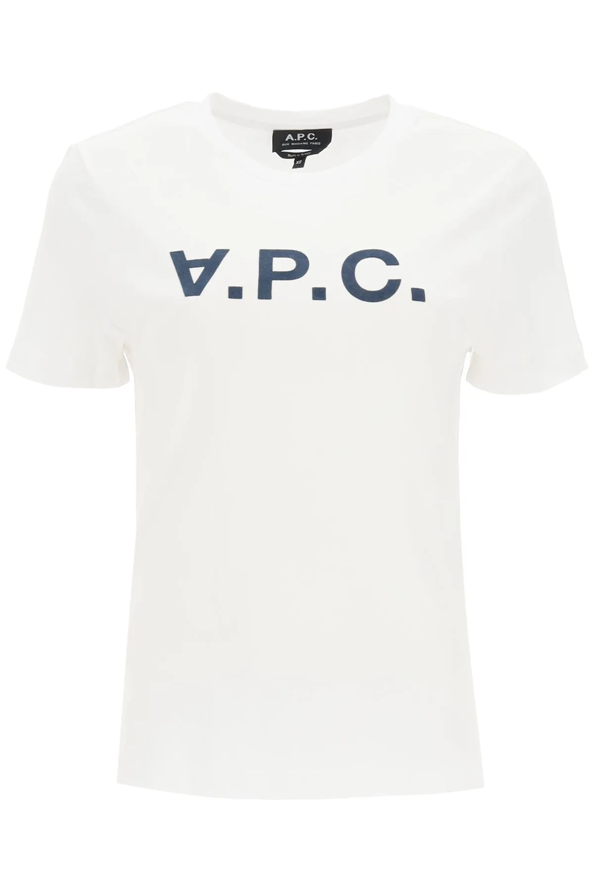 A.p.c. vpc logo flock t-shirt