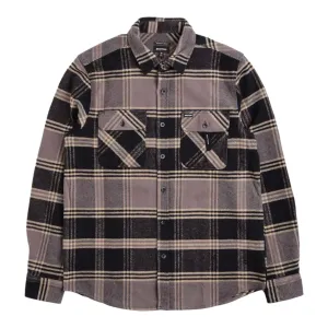 Brixton - Bowery Heavy Weight L/S Flannel - Black/Beige