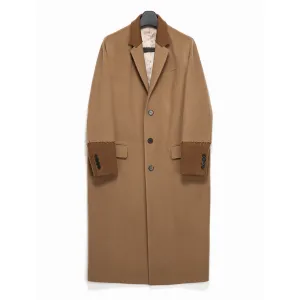 C-CASHMERE OVERSIZED LONG COAT · CAMEL