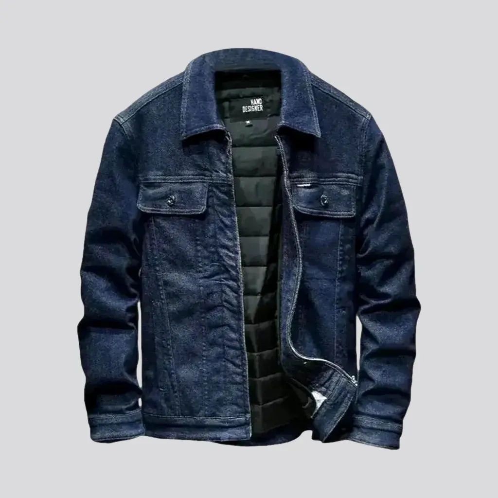 Casual 90s men's denim jacket