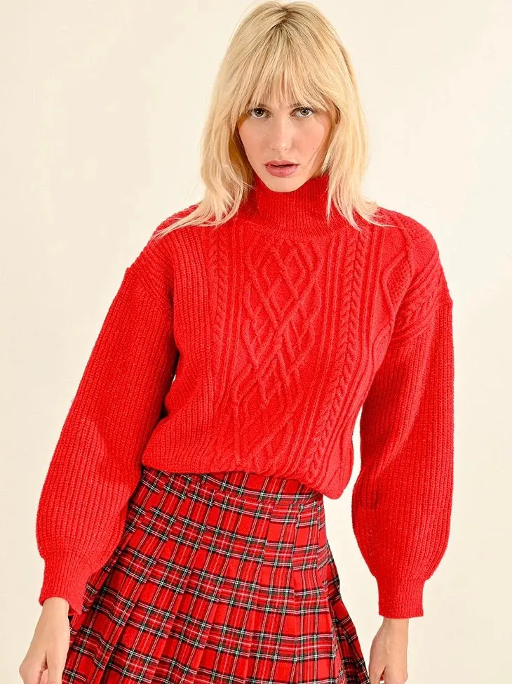 Cathryn Cable Knit Sweater