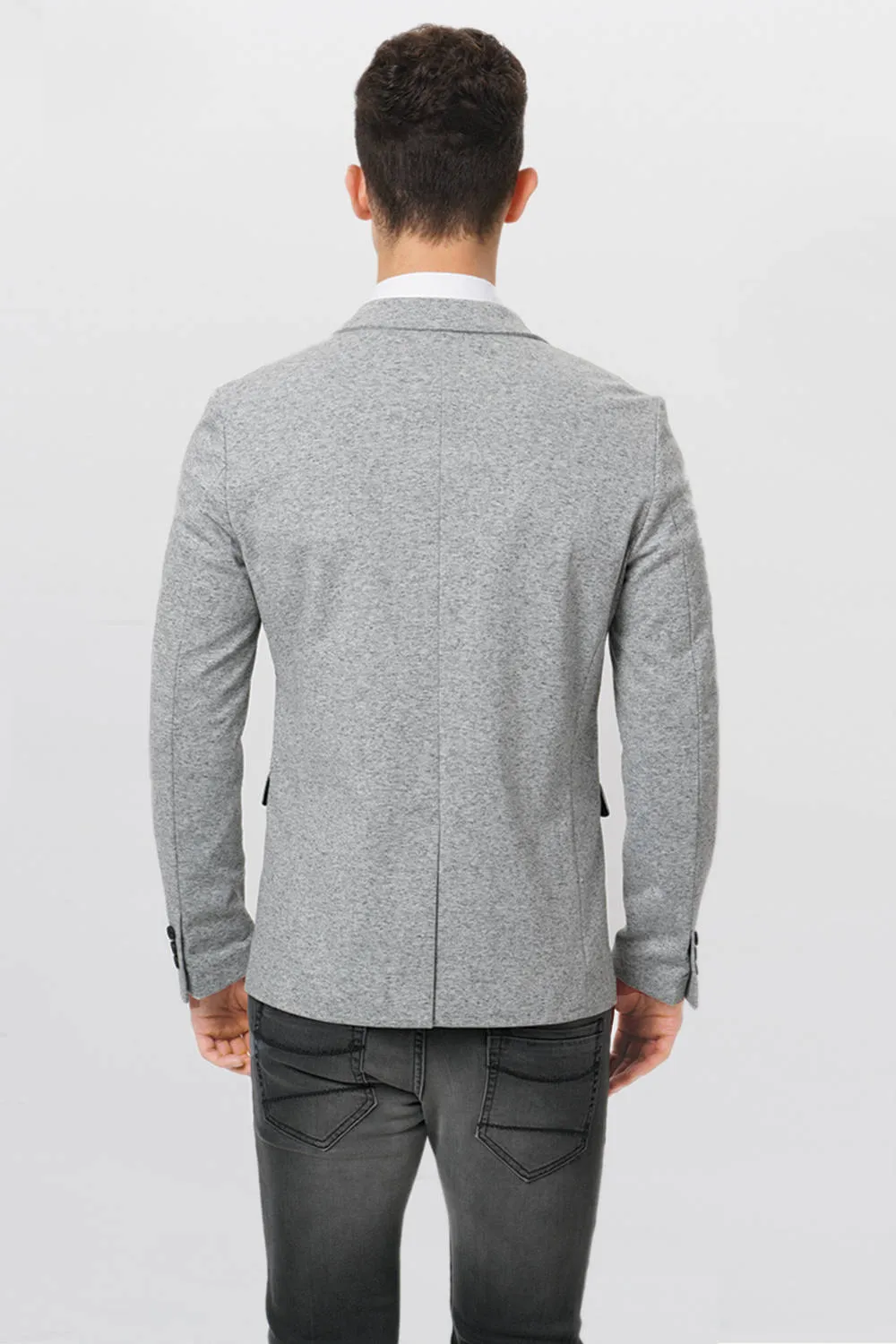 Comfort Fit Knit Blazer