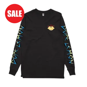 Cowboy Lemonhead / Black Longsleeve T-shirt