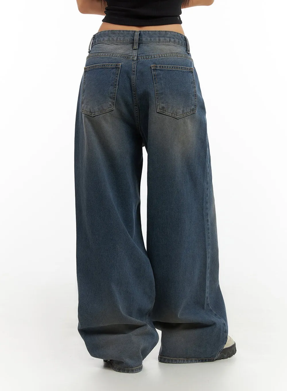 Delia Vintage Washed Jeans IS402