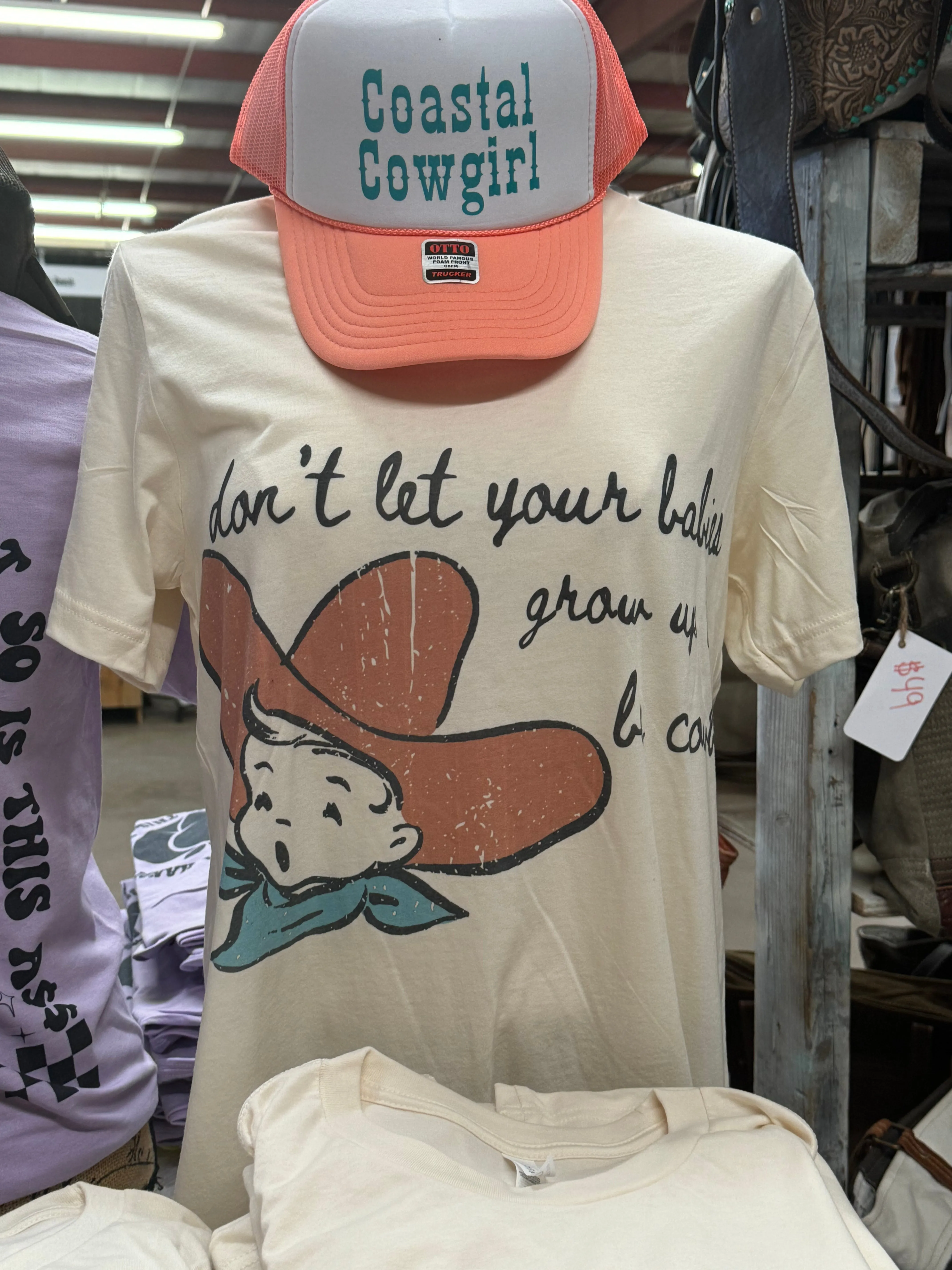 Dont Let Your babies Grow Up To Be Cowboys Tee | S - 2XL $20.95 | SRB