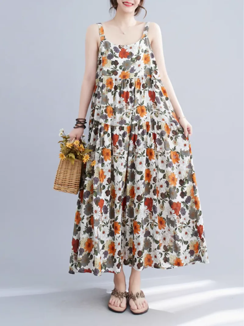 Everyone Lover's Floral A-Line Dress