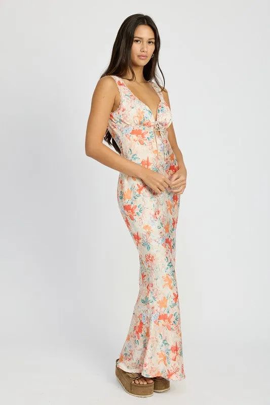 FLORAL MERMAID MAXI DRESS *Online Only*