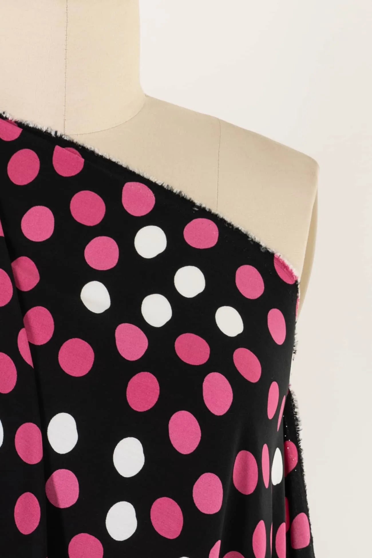 Good And Plenty Dots Rayon Woven