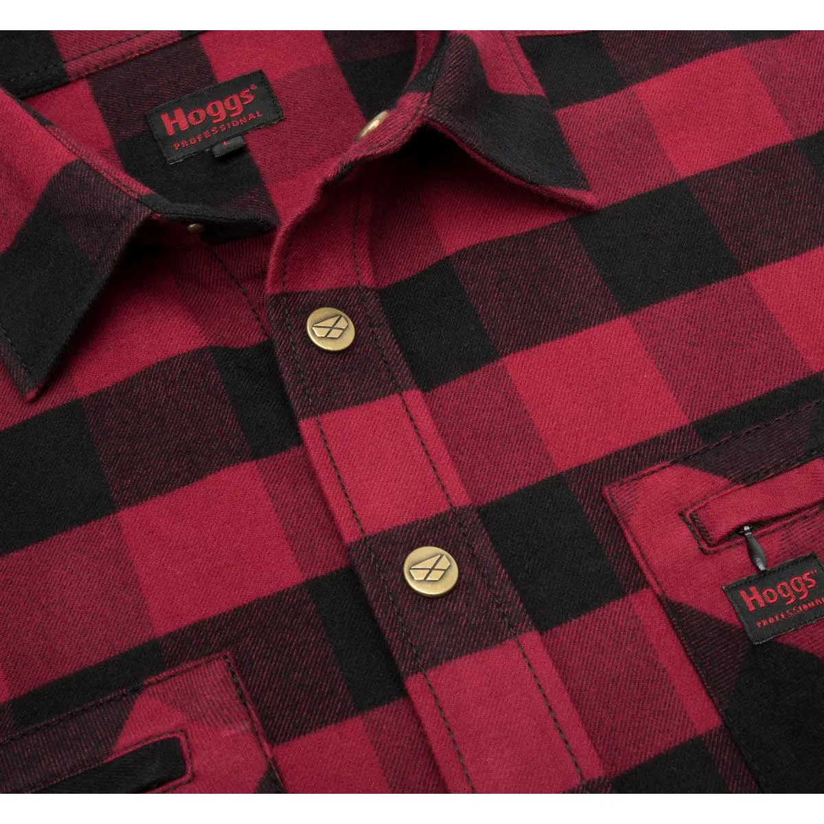 Hoggs of Fife Tentsmuir Heavyweight Flannel Shirt