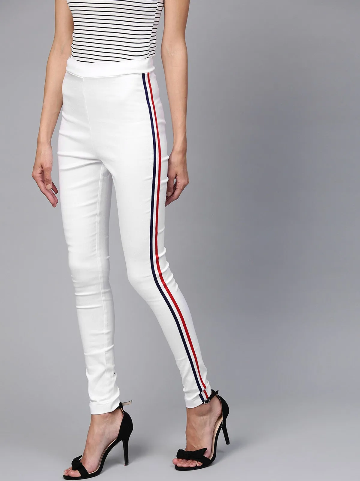 Jegging With MultiColor Side Taping