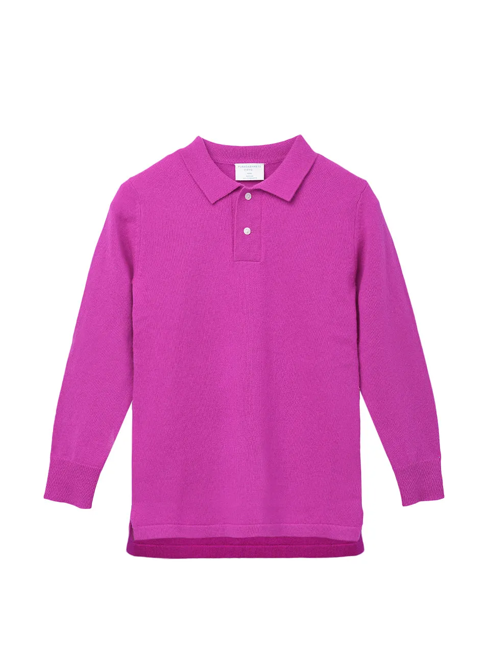 Kids Polo Sweater_Purple