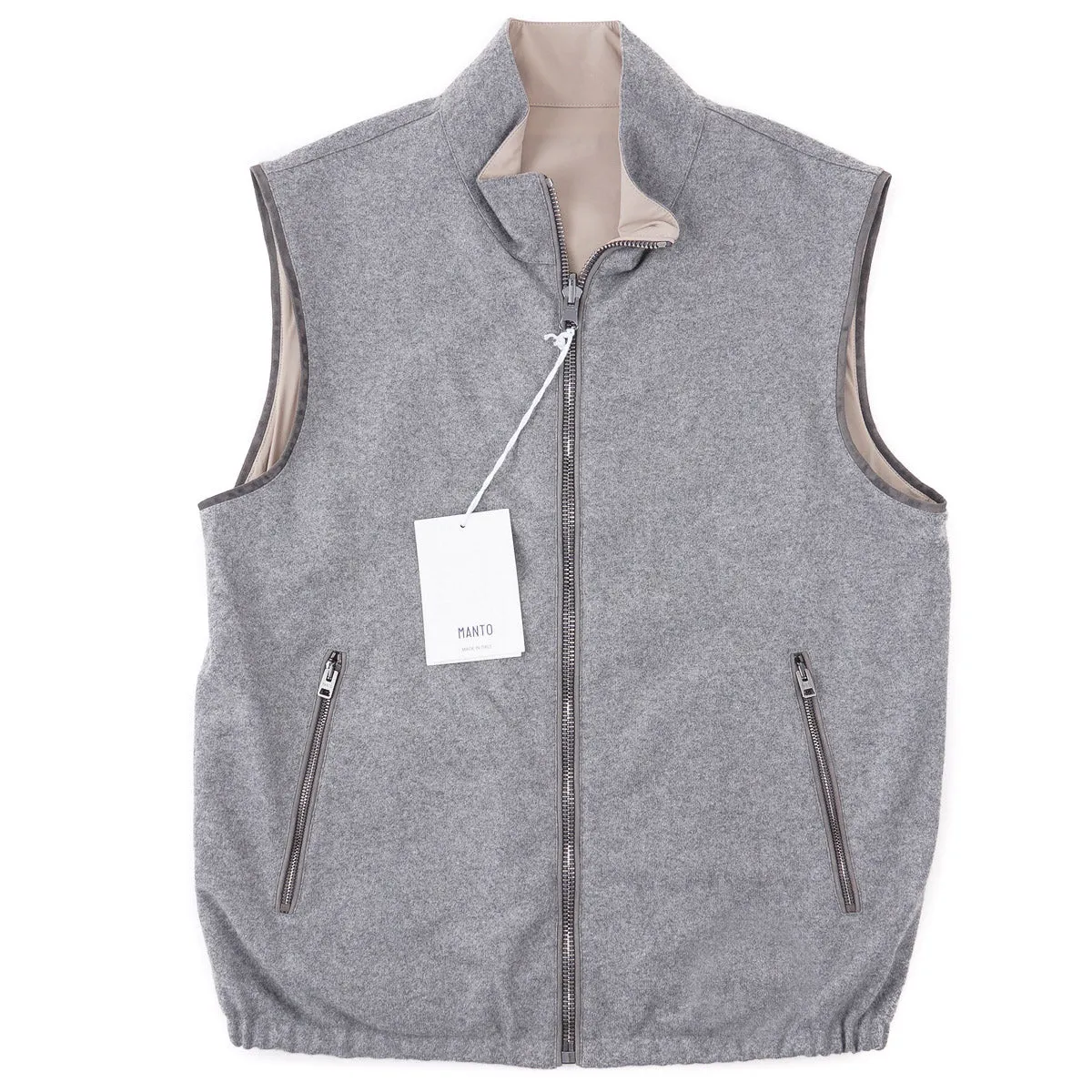 Manto Reversible Cashmere Outerwear Vest