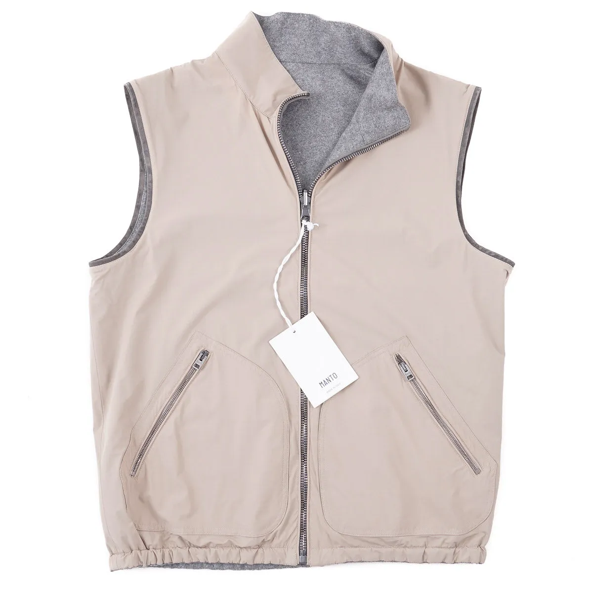 Manto Reversible Cashmere Outerwear Vest