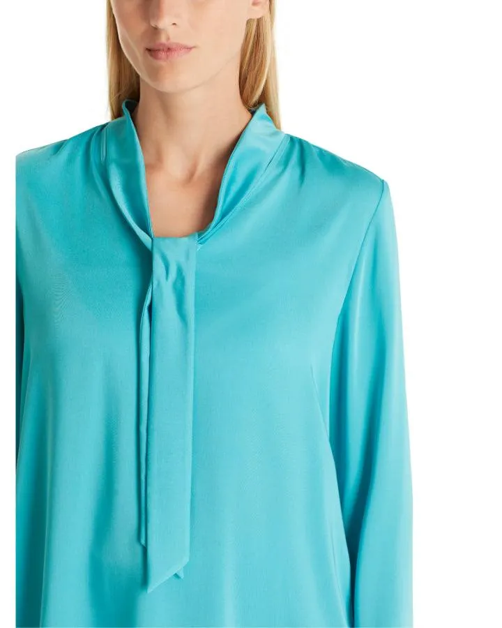 Marc Cain Pop Over Tie Blouse