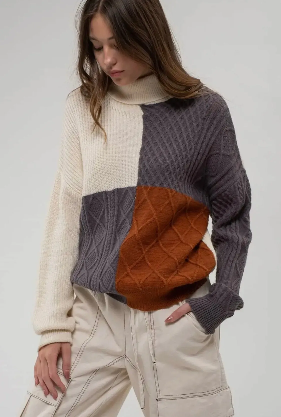 Memory Lane Cable Knit Sweater