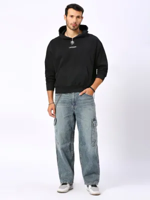 Men's Mid Blue Skater Fit Jeans