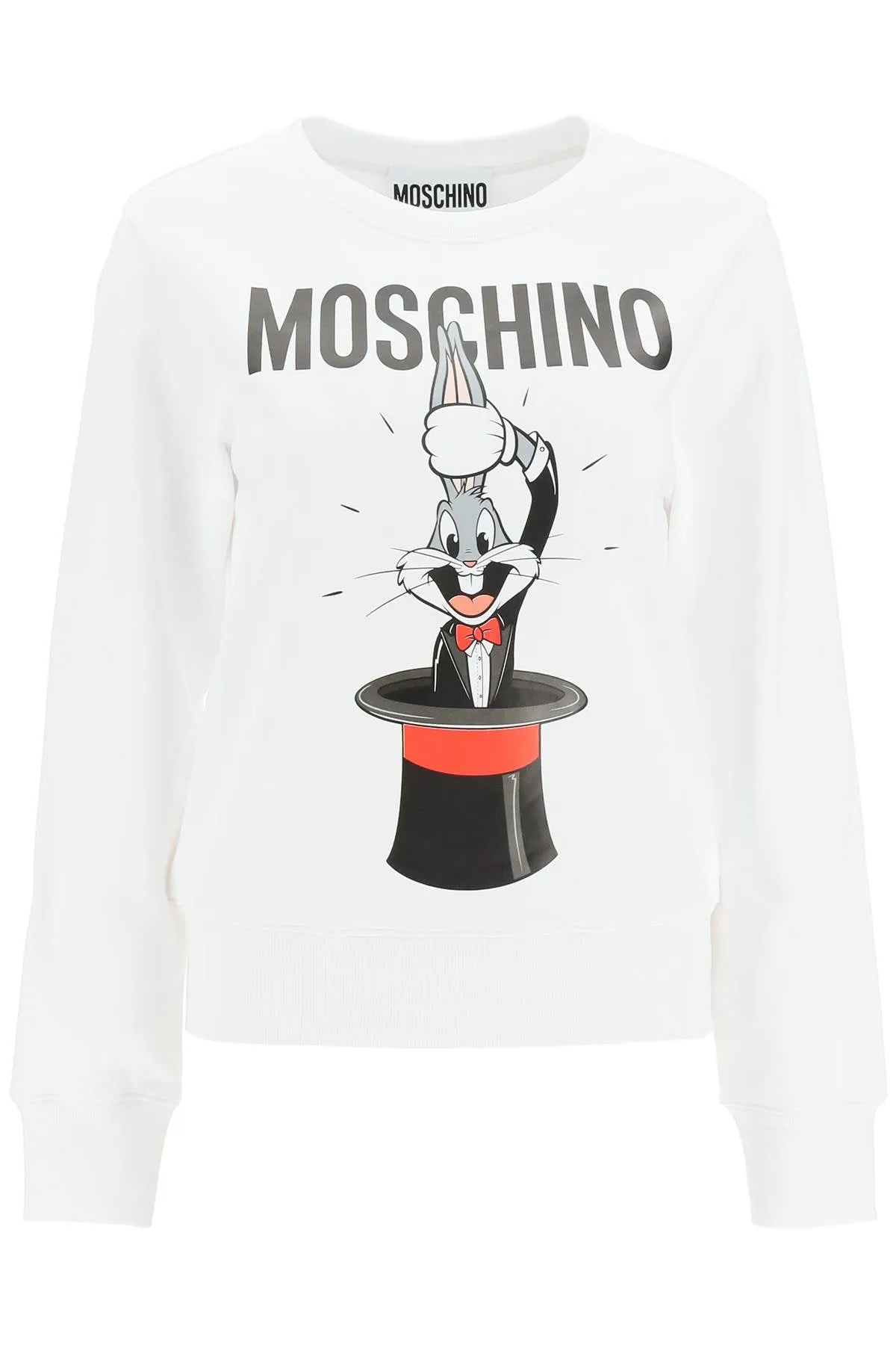 Moschino bugs bunny print crewneck sweatshirt