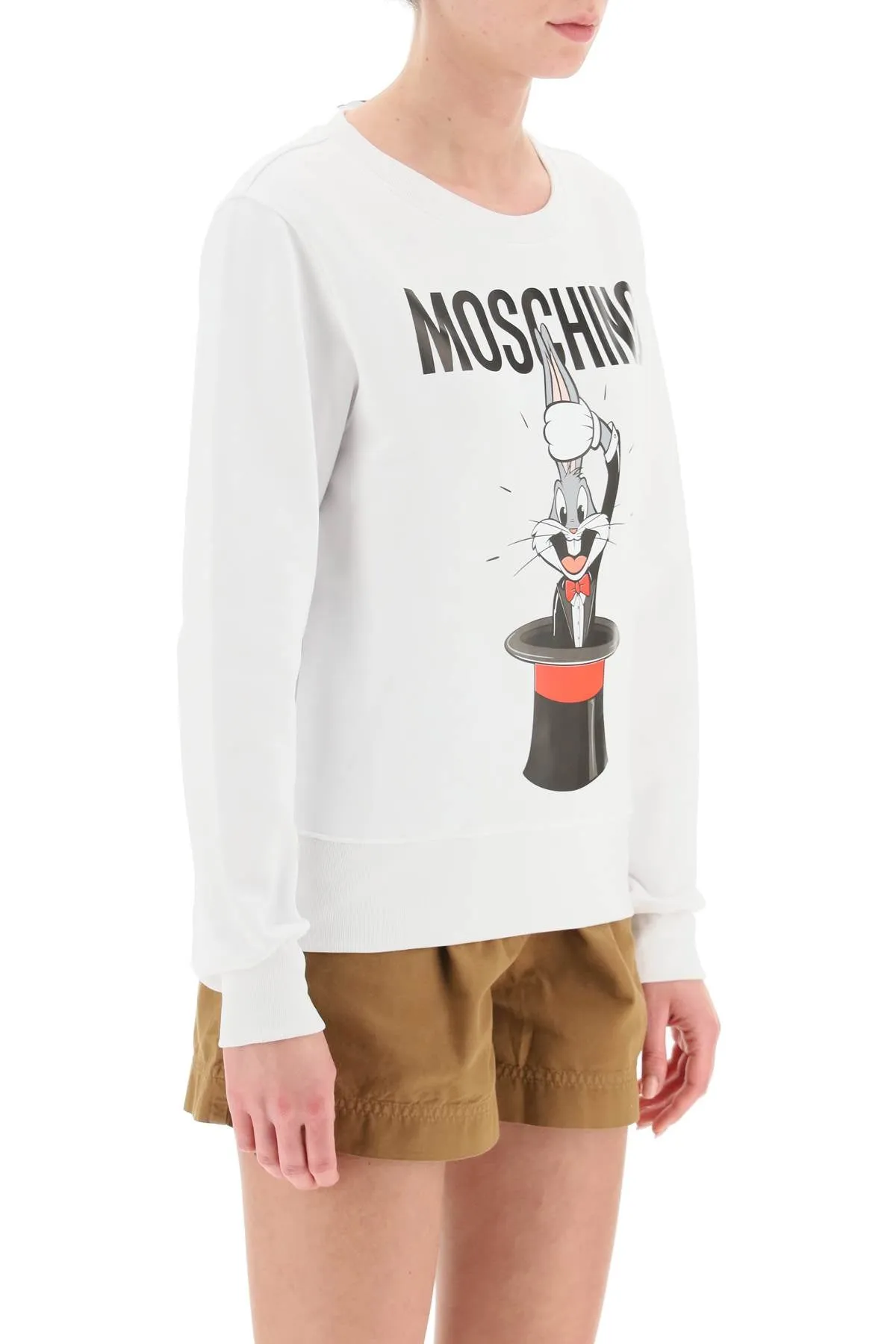 Moschino bugs bunny print crewneck sweatshirt