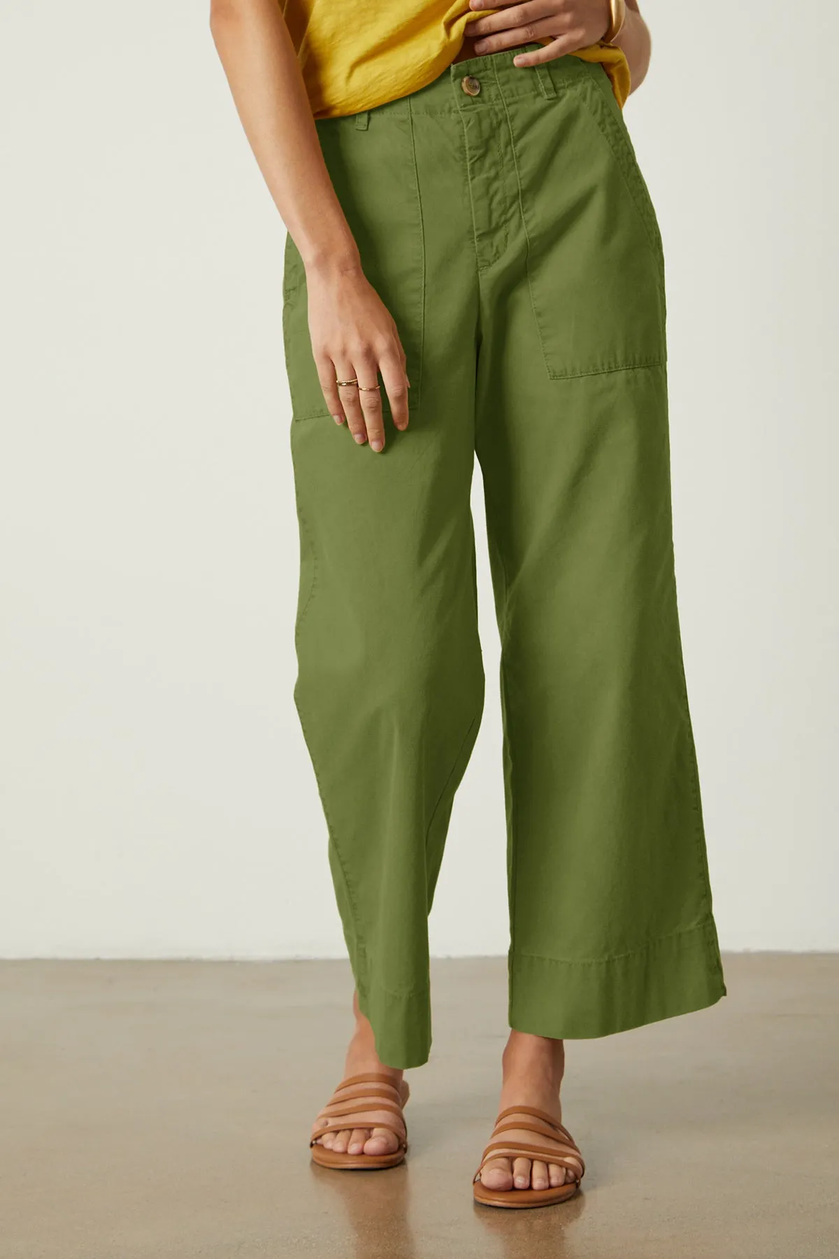 MYA COTTON CANVAS PANT