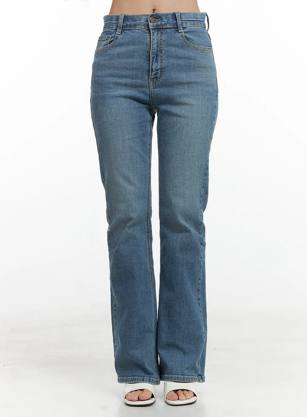 Noa Washed Straight Jeans OG407