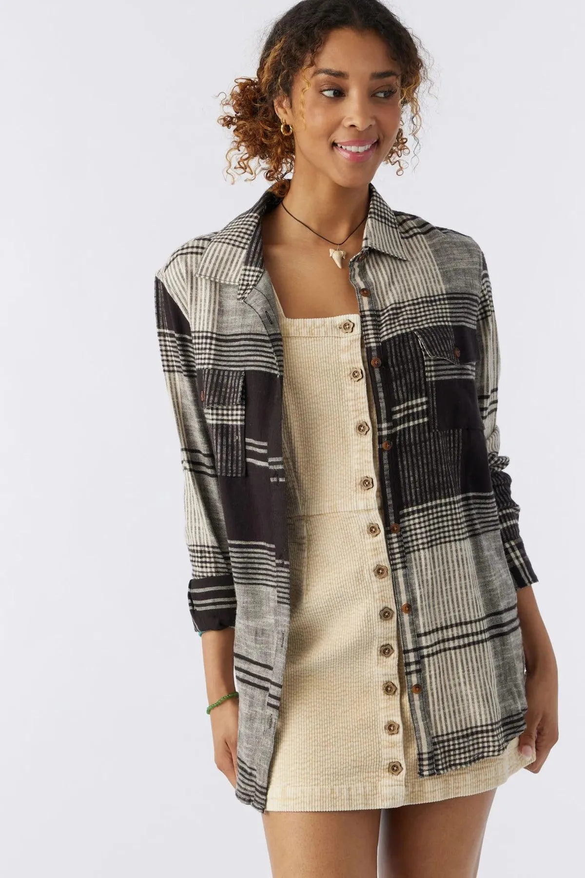 ONEILL BROOKS FLANNEL LS WMNS