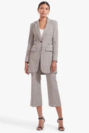 PANDORA BLAZER | EVERGREEN PLAID