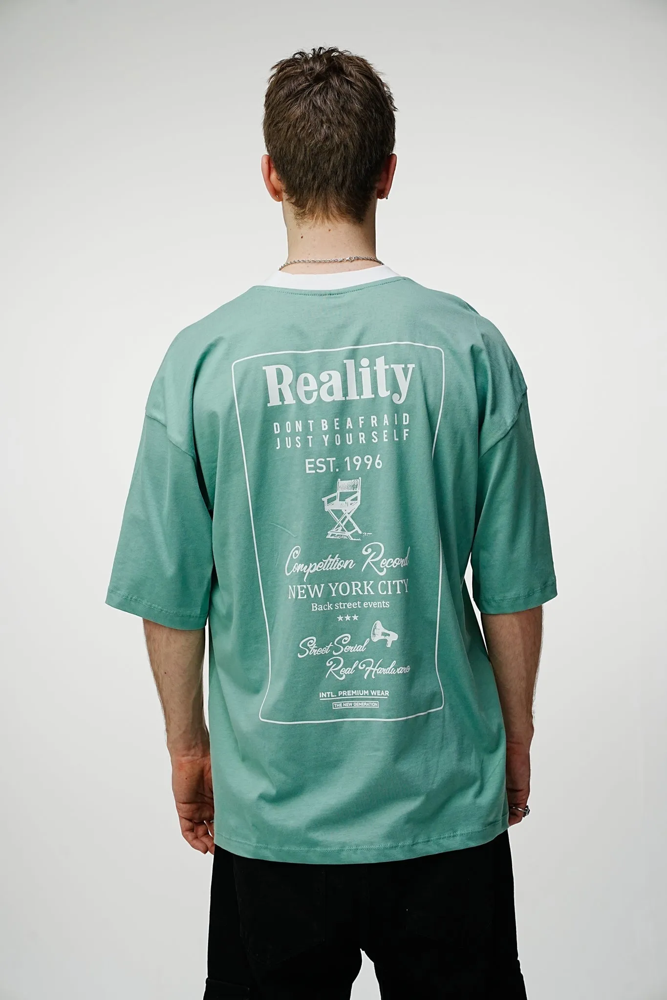 Reality Oversized T-Shirt - Green