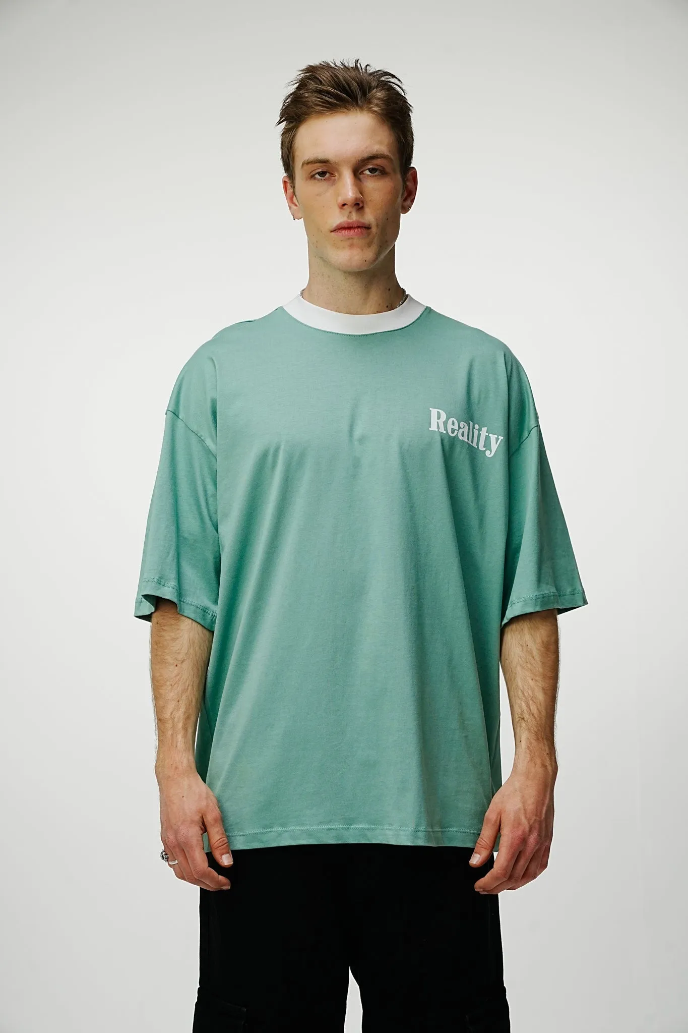 Reality Oversized T-Shirt - Green