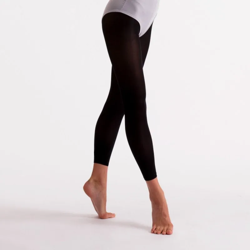 Silky Essentials Black Footless Ballet Tights