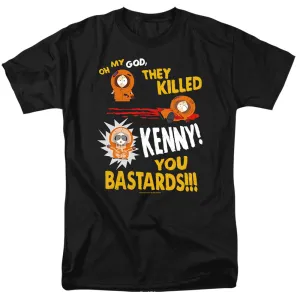 South Park Dead Kenny Mens T Shirt Black