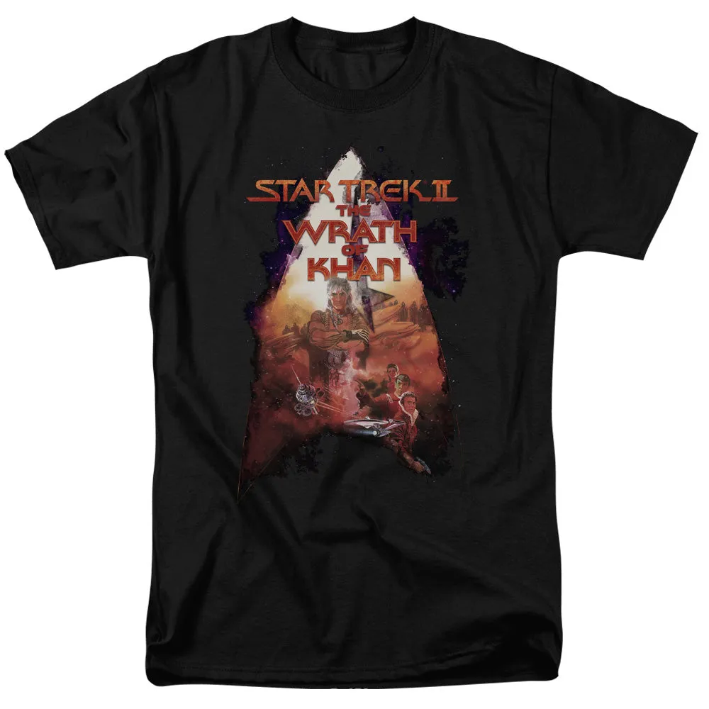 Star Trek Twok PoStar Treker Mens T Shirt Black