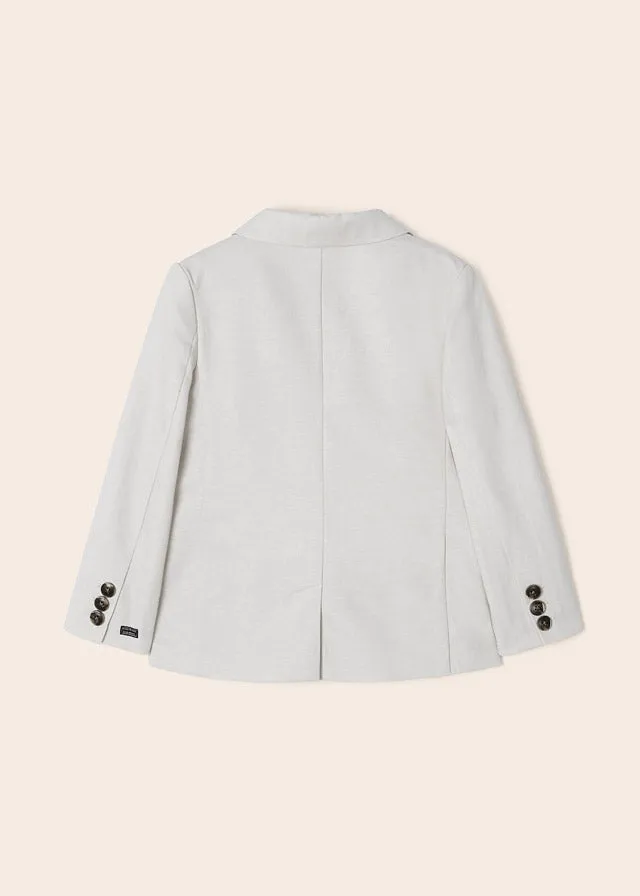 Tailored Linen Blazer, 3452