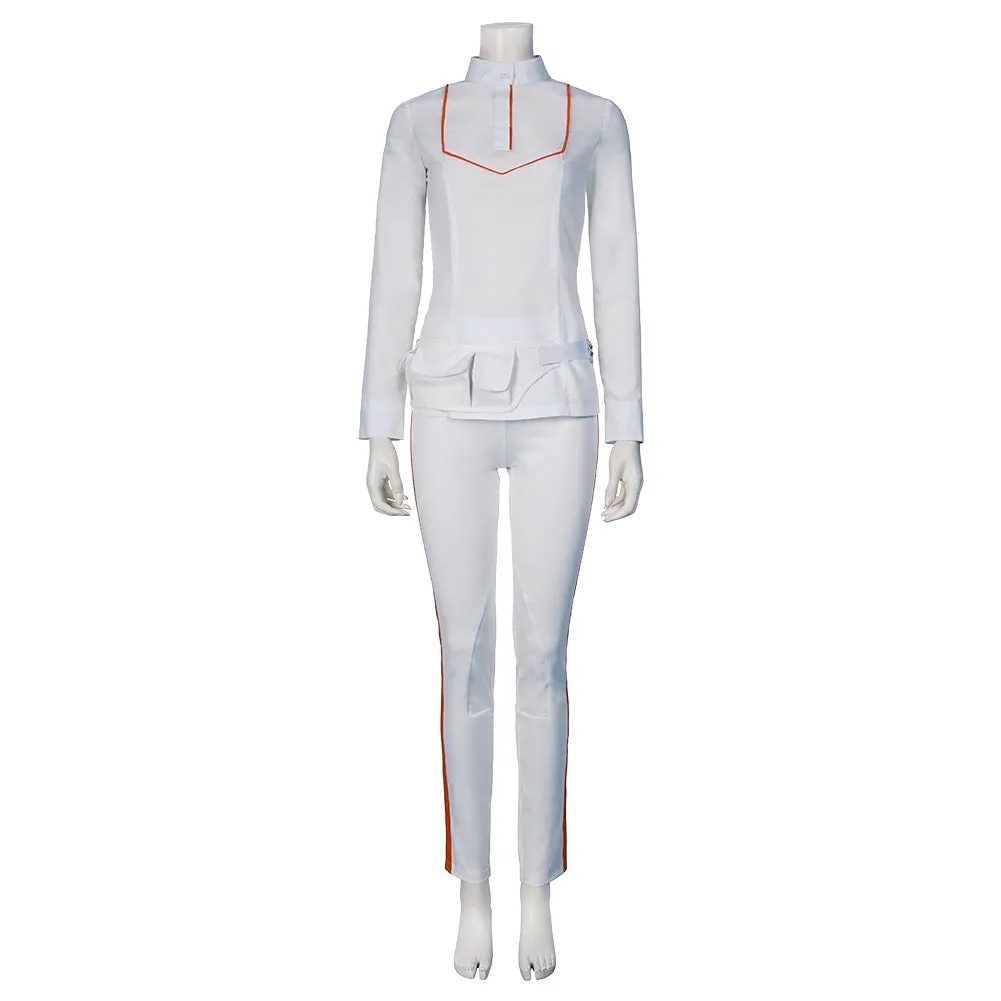 The Complex Dr. Amy Tennant Top Trousers Uniform Outfit Cosplay Costume