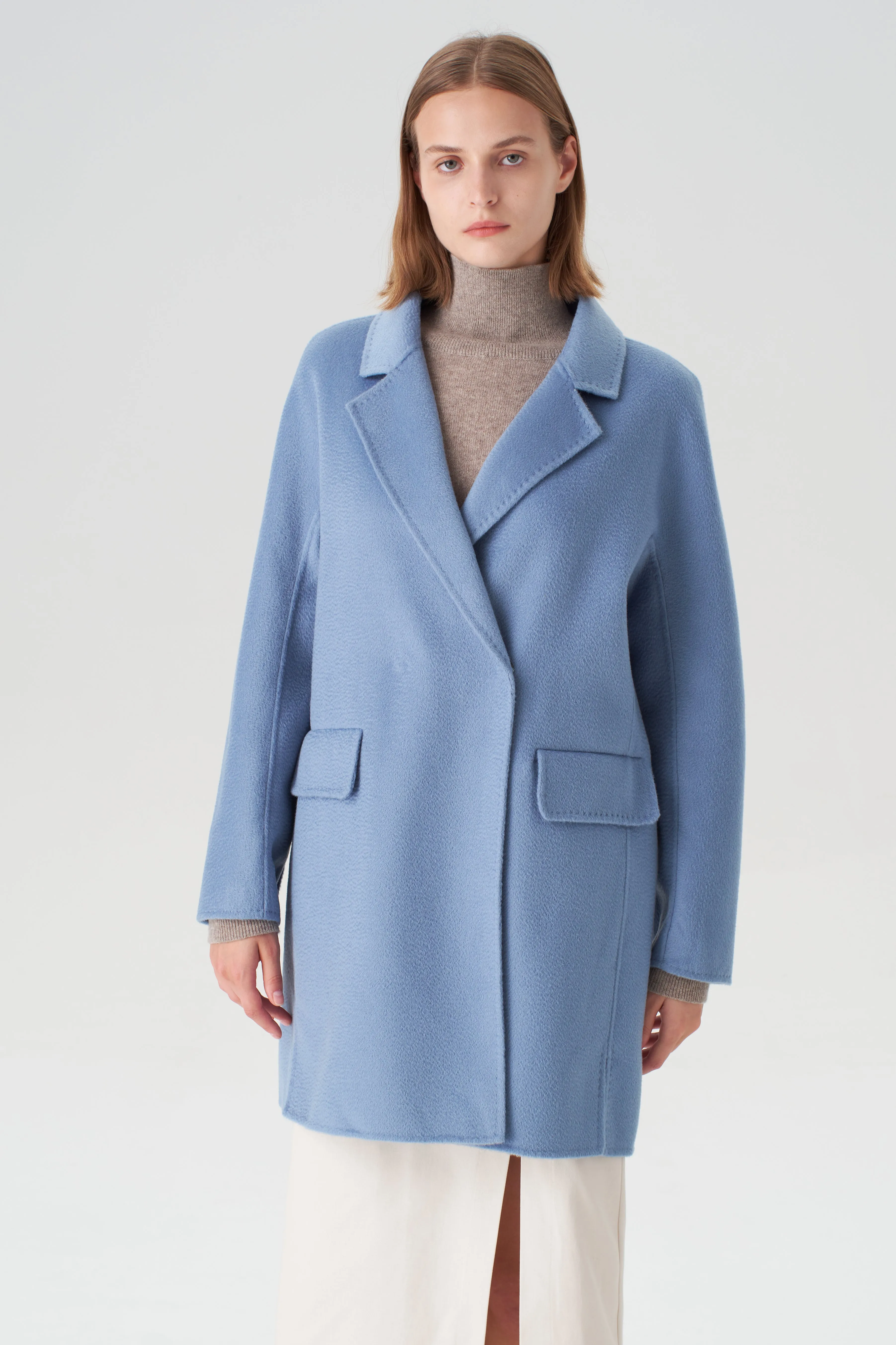 The Walking Coat - Light Blue