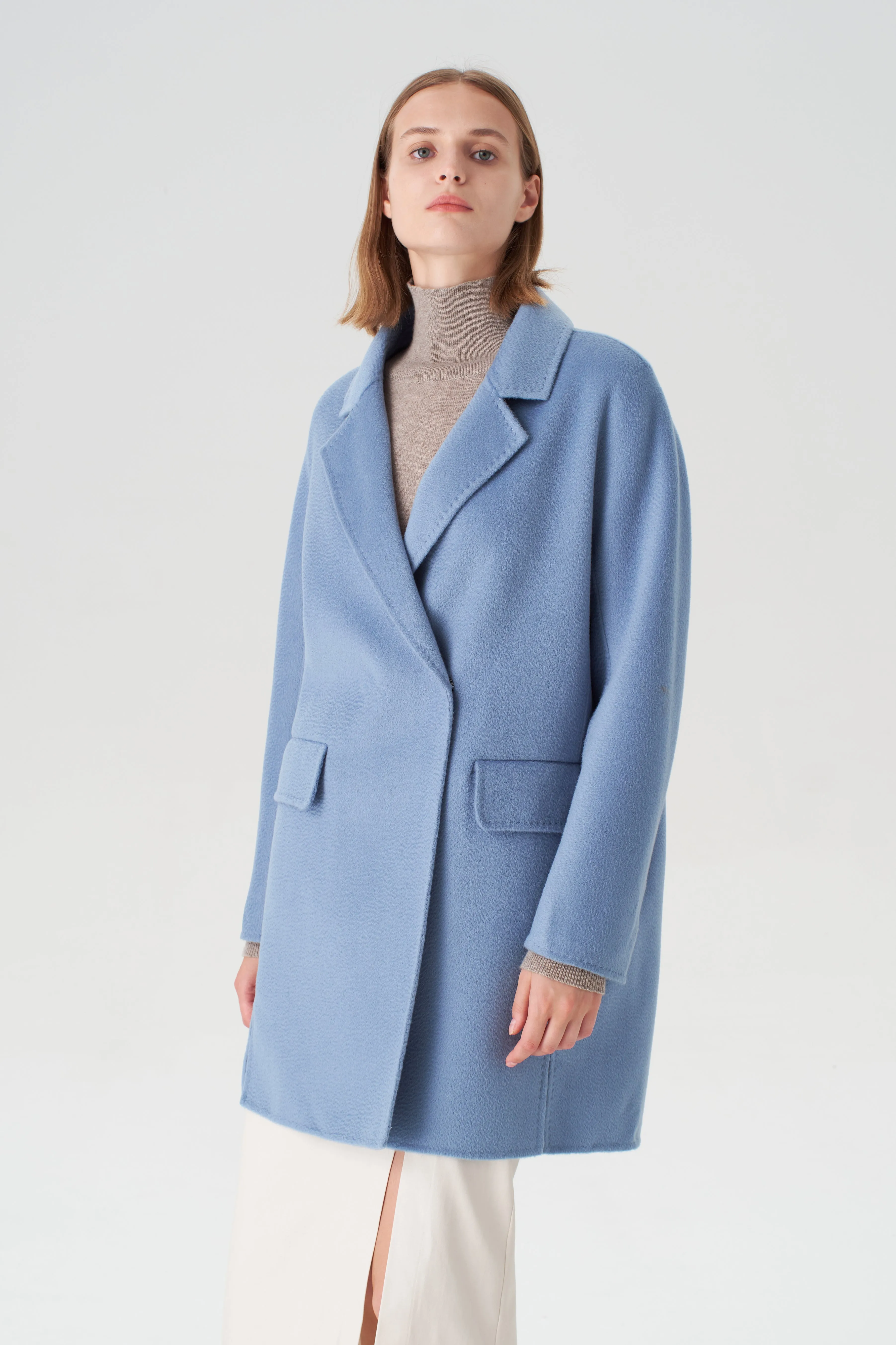 The Walking Coat - Light Blue