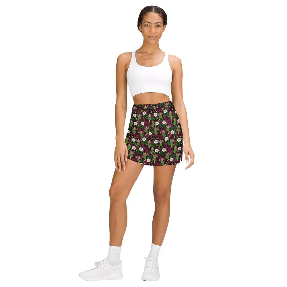 Tinker Bell Athletic A-Line Skirt With Pocket