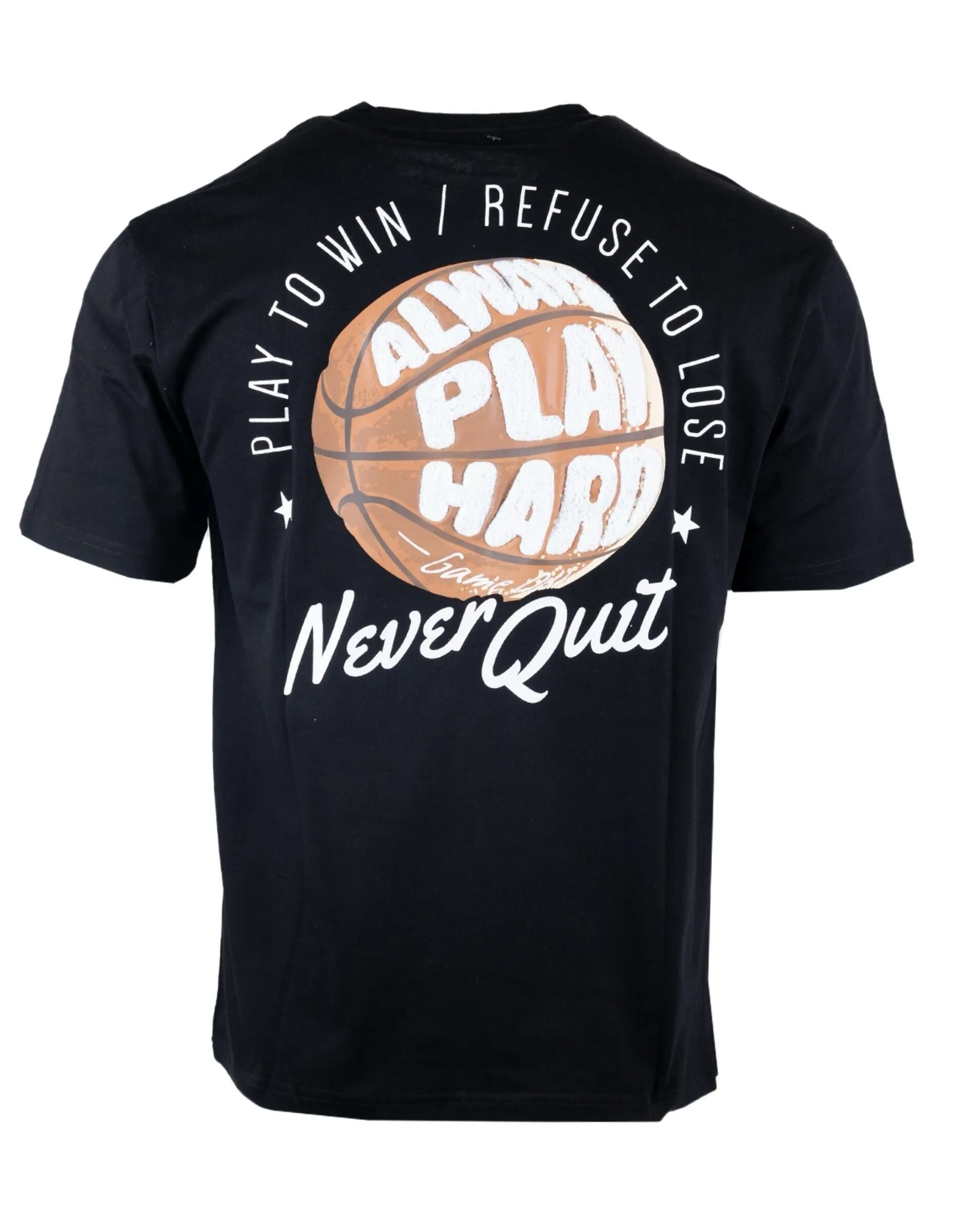 TR Premium Never Quit Oversized Tee - Black