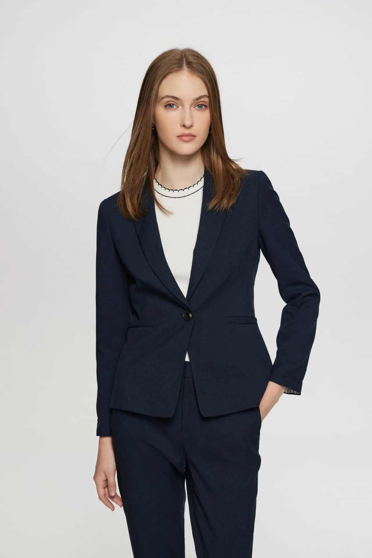 Uma UV Protection Classic Plainweave Suit Blazer