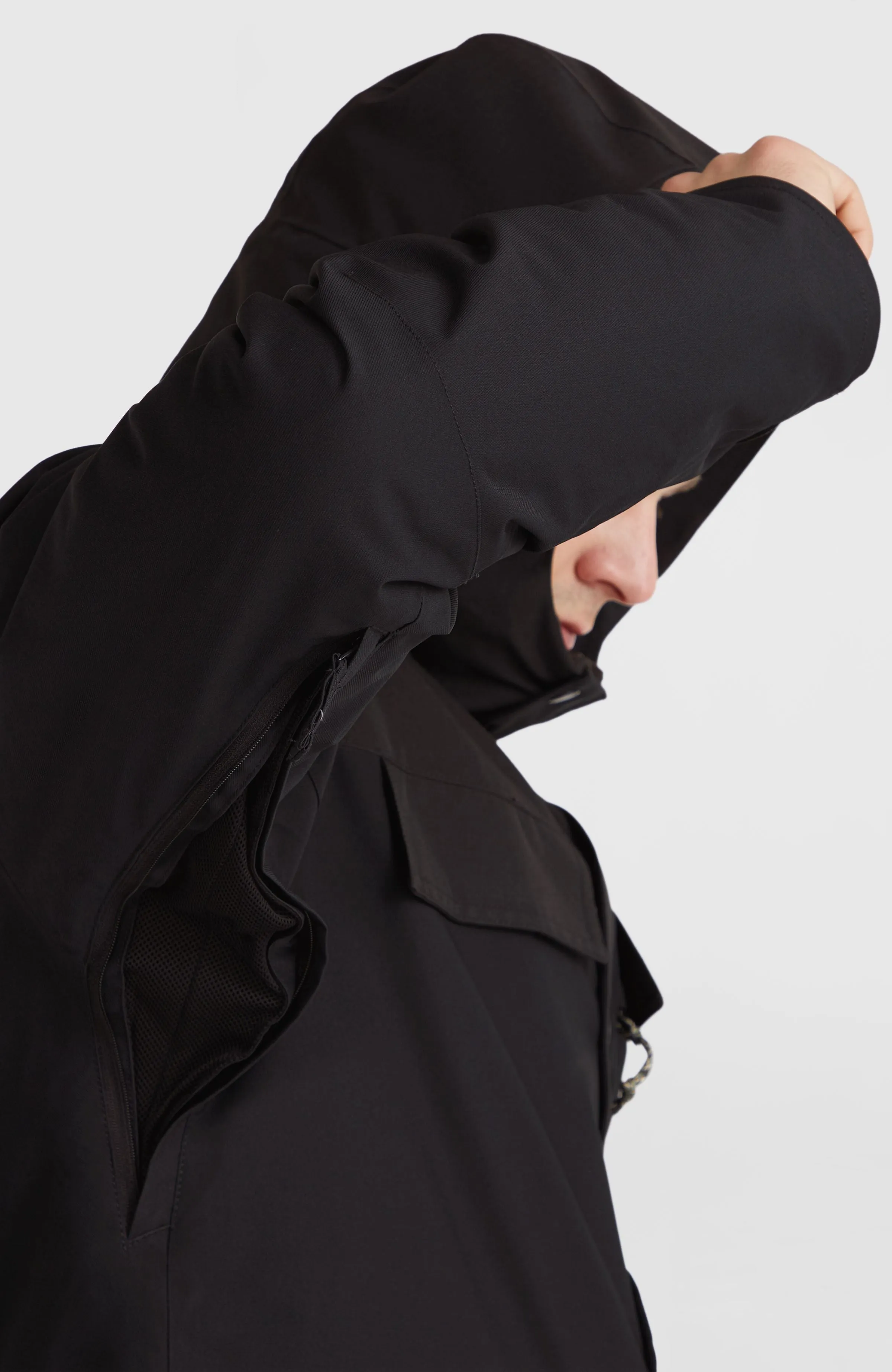 Utility Pro Hybrid Snow Jacket | Black Out