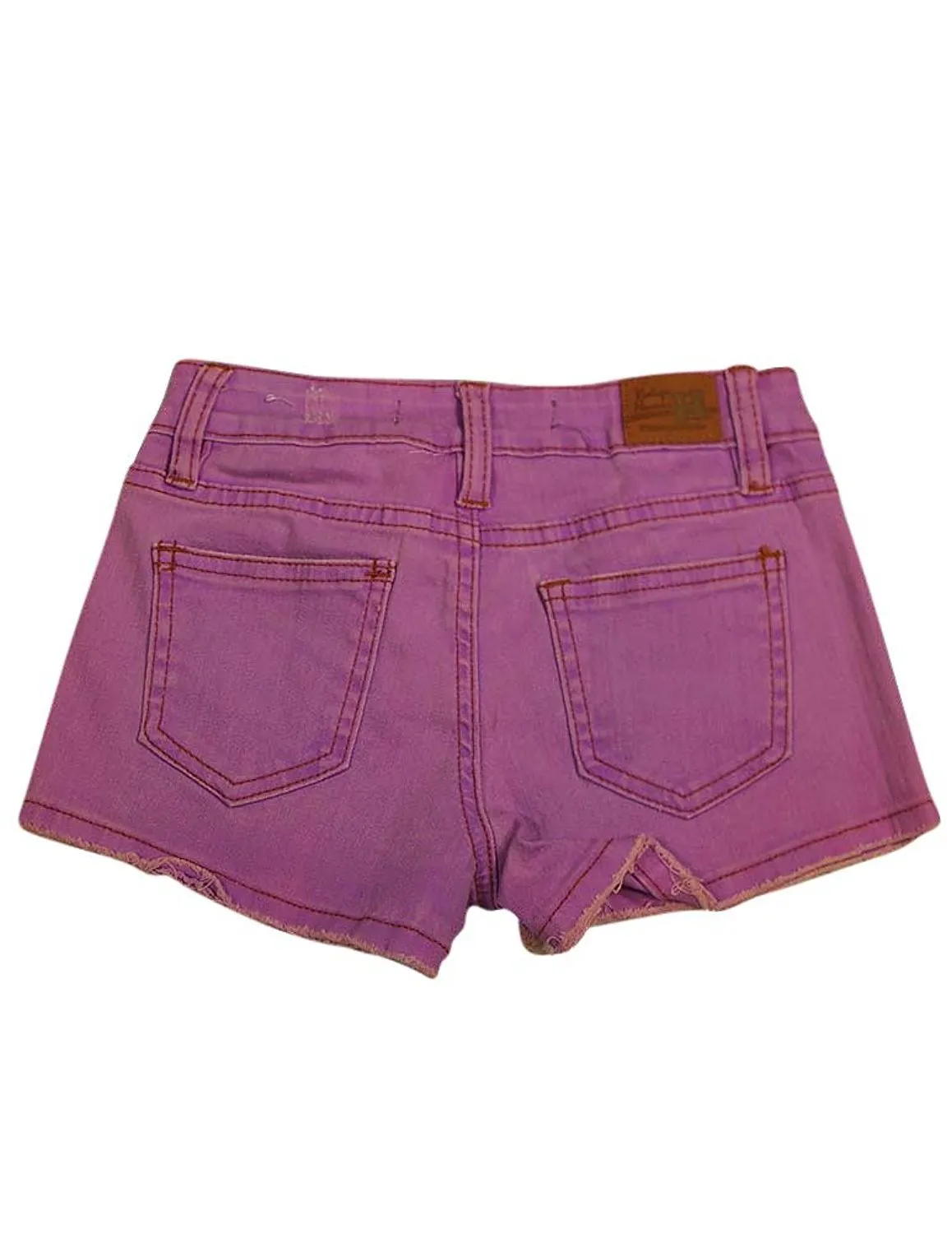 Vintage Havana - Big Girls' Fringe Jean Shorts