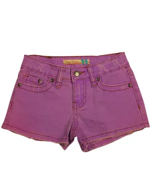 Vintage Havana - Big Girls' Fringe Jean Shorts