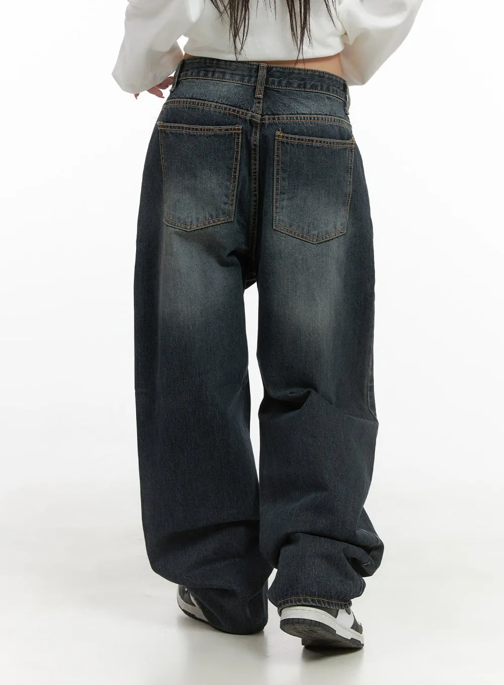 Vivi Washed Baggy Jeans CG430