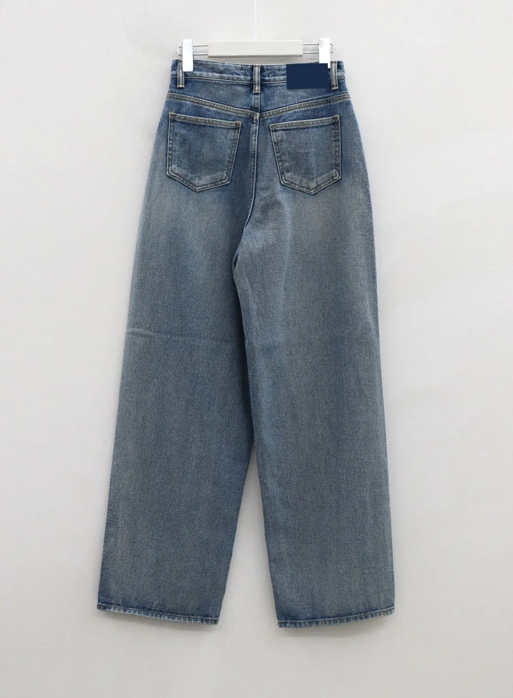 Washed Wide Jeans CS05