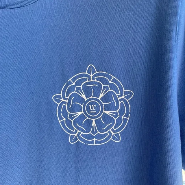 Winston's Rose T-shirt - Sky Blue