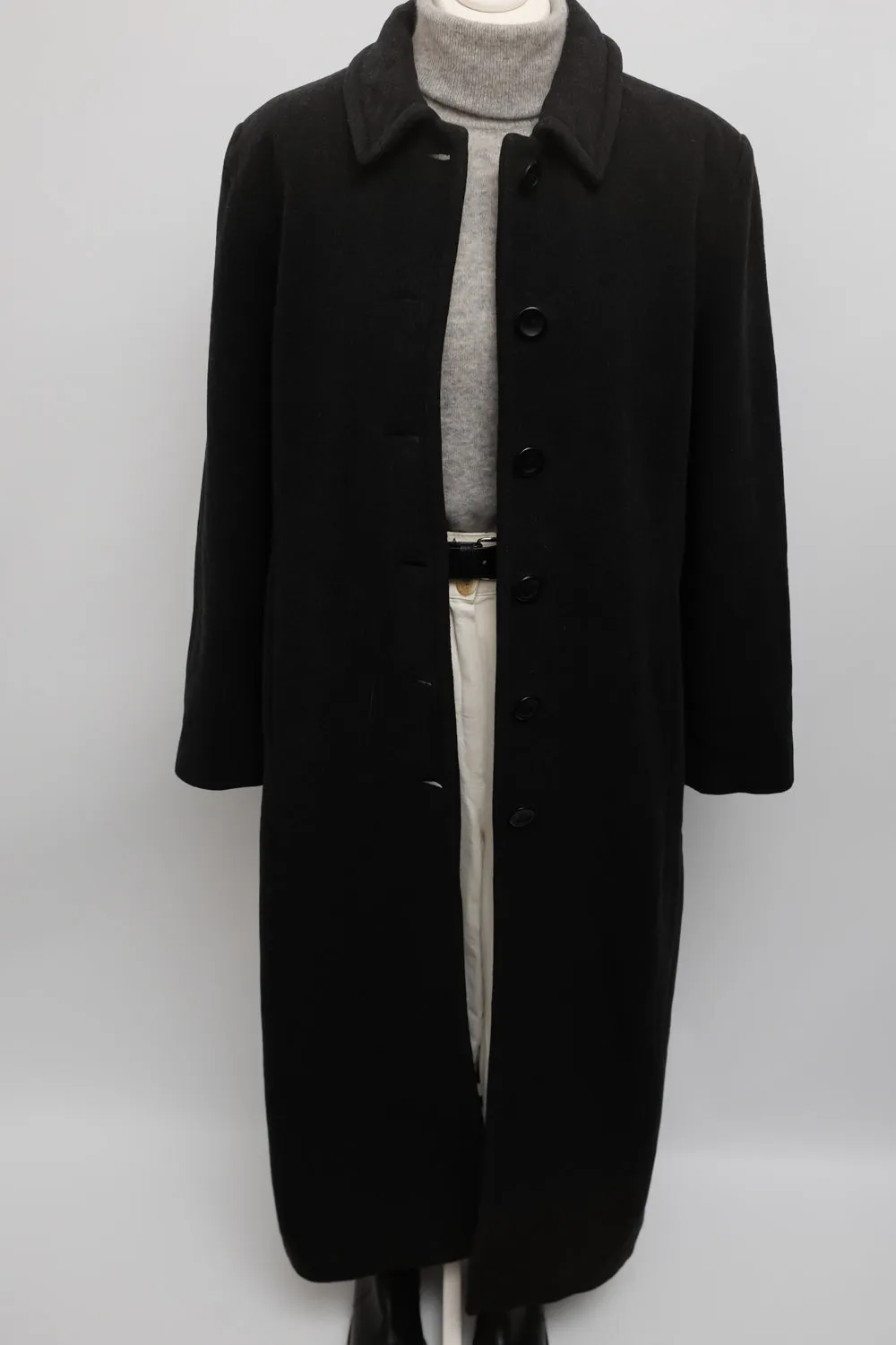 WOOL CASHMERE CLEAN LONG COAT