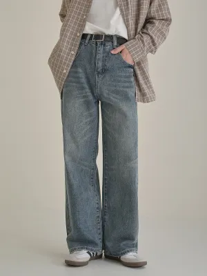 Zhou Washed Comfty Bootcut Jeans