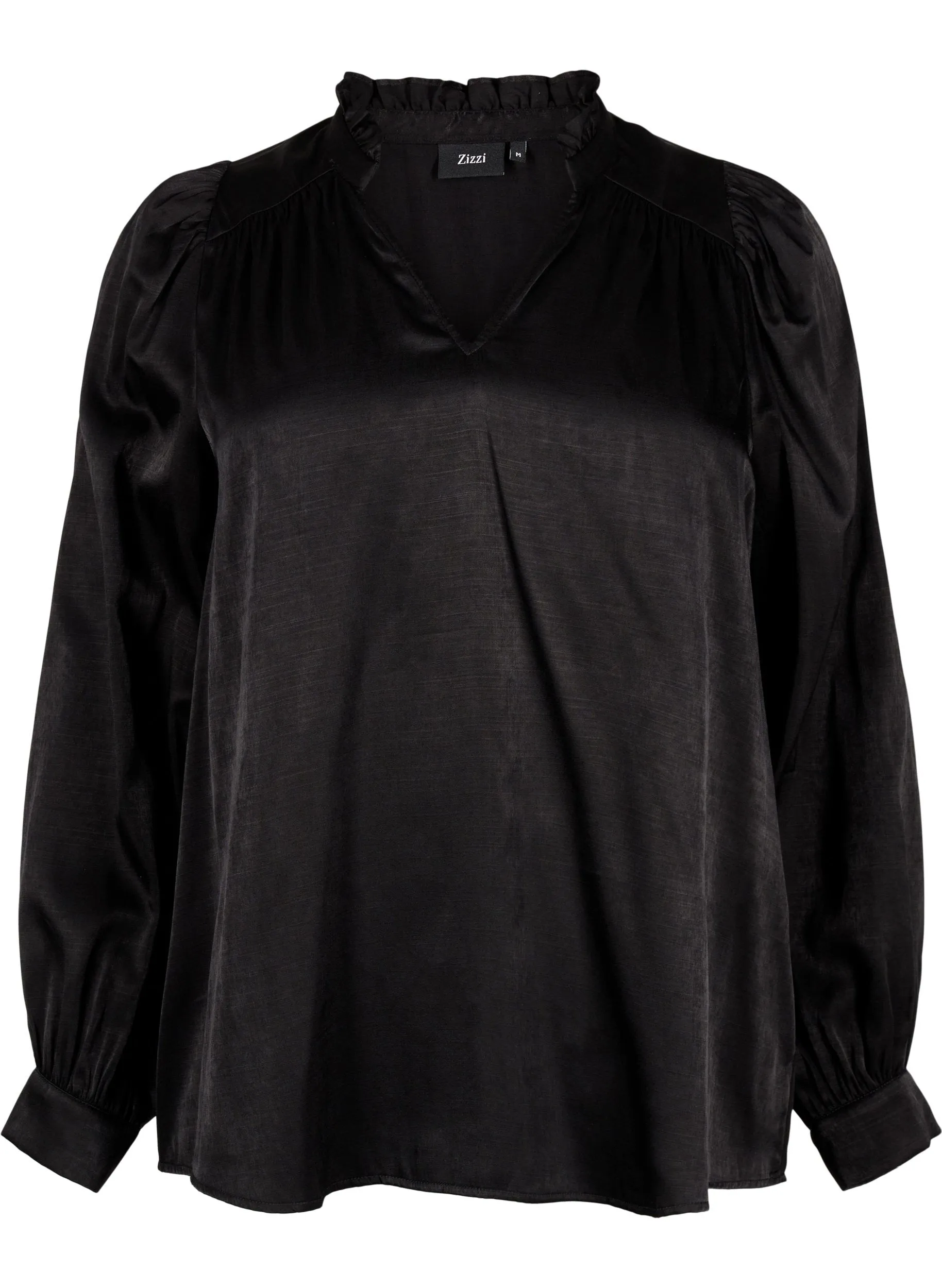 Zizzi Mallica Blouse in Black